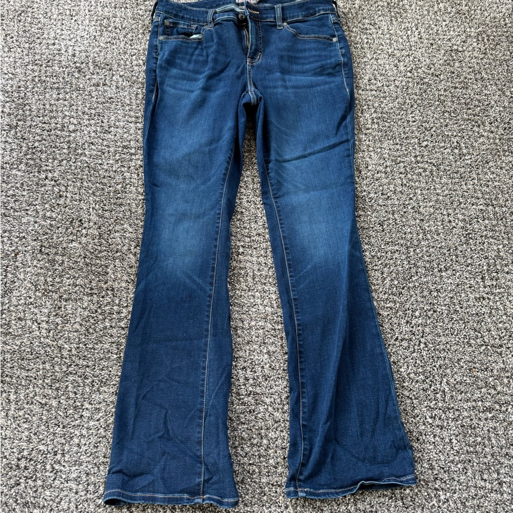 Torrid Dark Blue Slim Boot Jeans - Stretch Denim